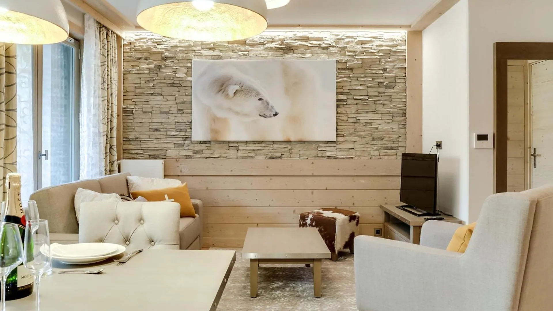 Appartement Moderne Avec Wifi Et Parking Sous-Terrain A Courchevel Village - Fr-1-562-28 França